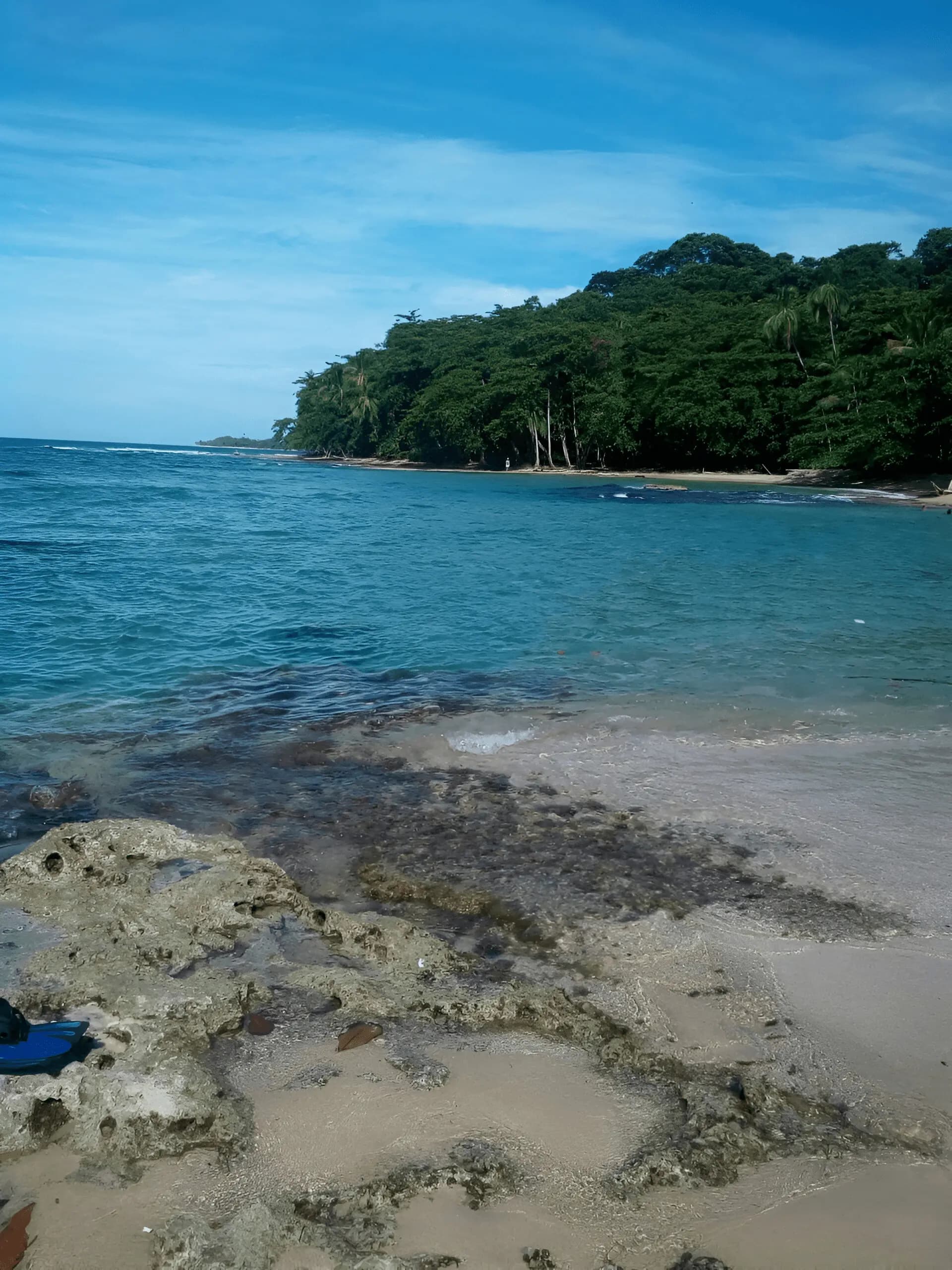 Tropical beach in Costa Rica